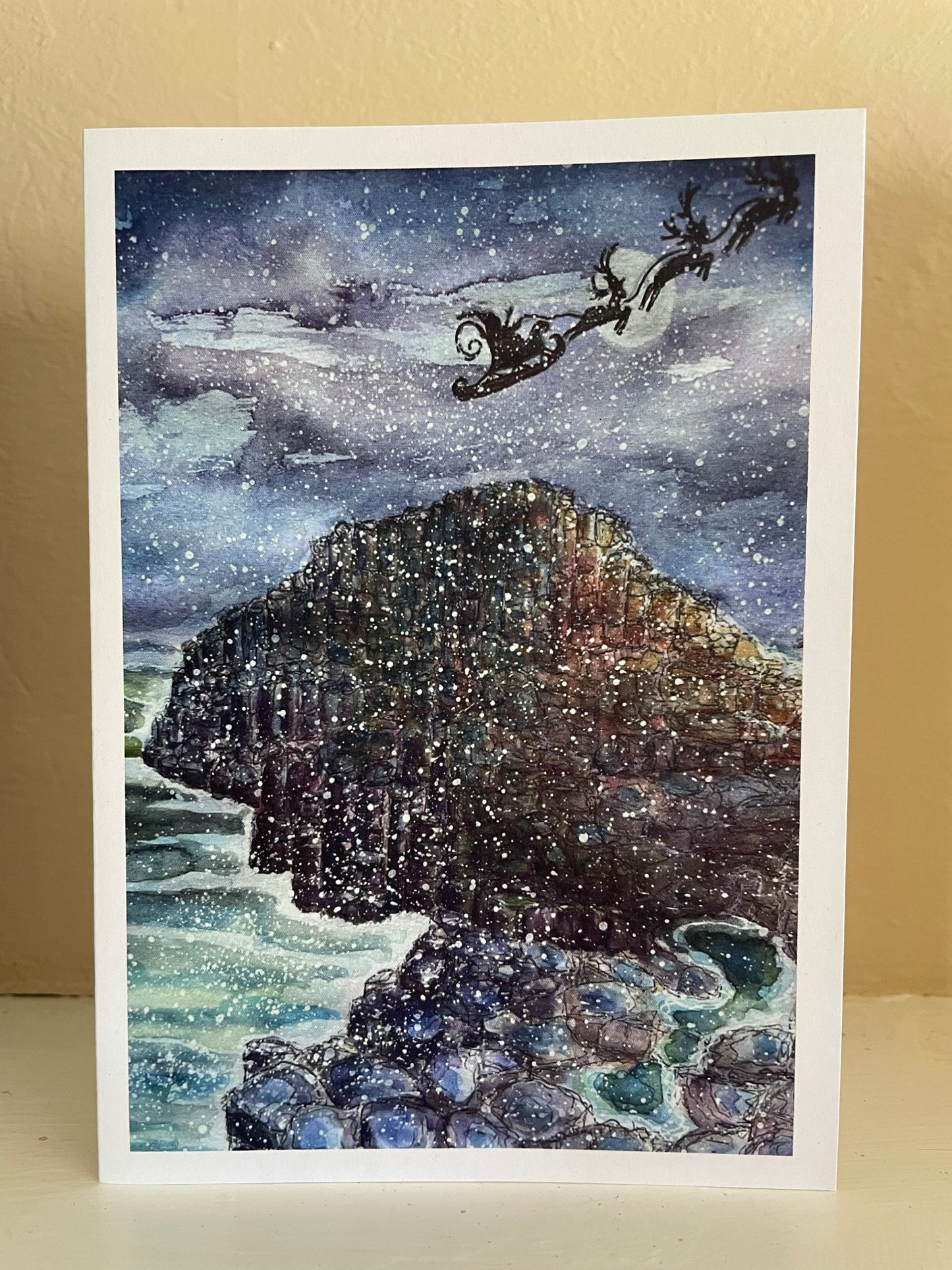 Christmas Card Bundle ‘D’ - 5 x ‘Winter Legend’ - Festive Coastal Landscapes Card Pack