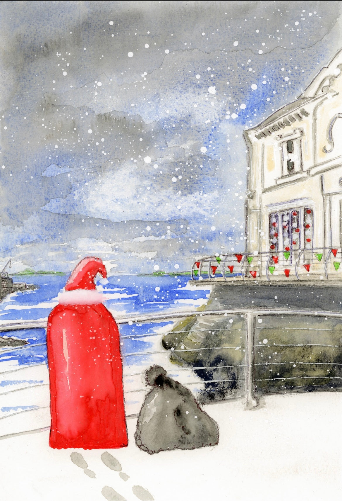 Christmas Card Bundle C - 5 x ‘It’s a Kind of Magic’ - Festive Coastal Landscapes Card Pack