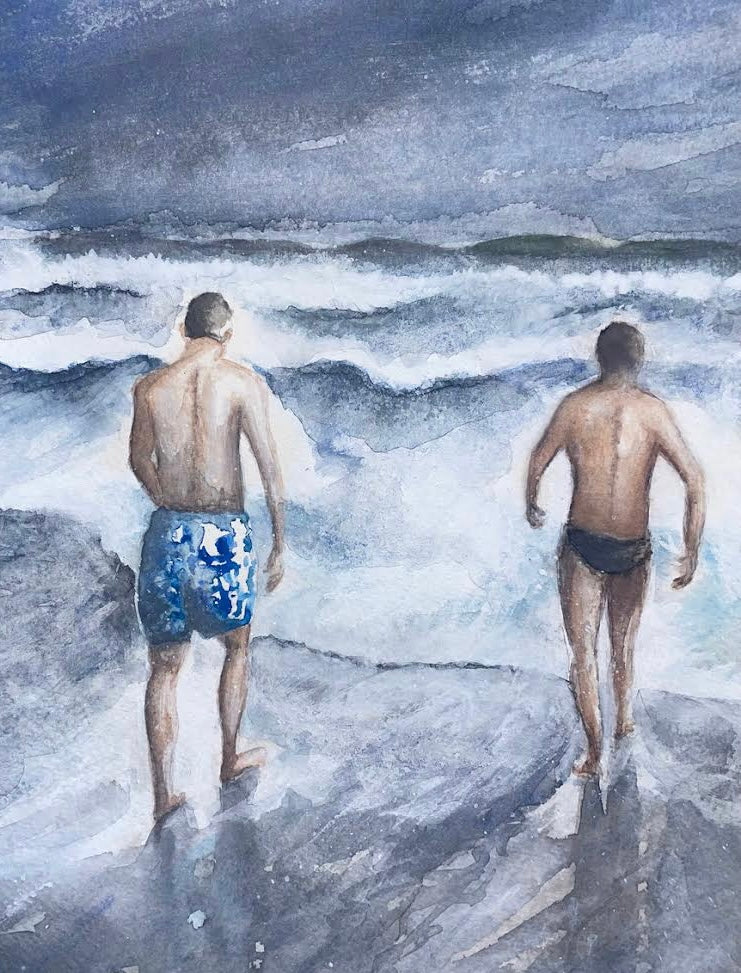 ‘Braving the Waves’ - Card